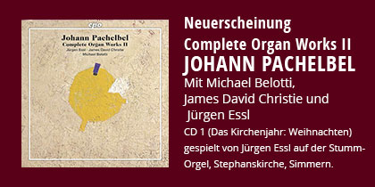 JOHANN PACHELBEL Complete Organ Works II