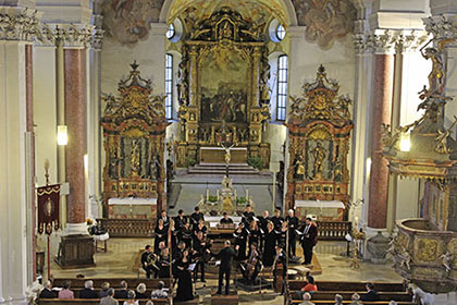 Konzert mit den Werken Isfried Kaysers in der Klosterkirche Weissenau